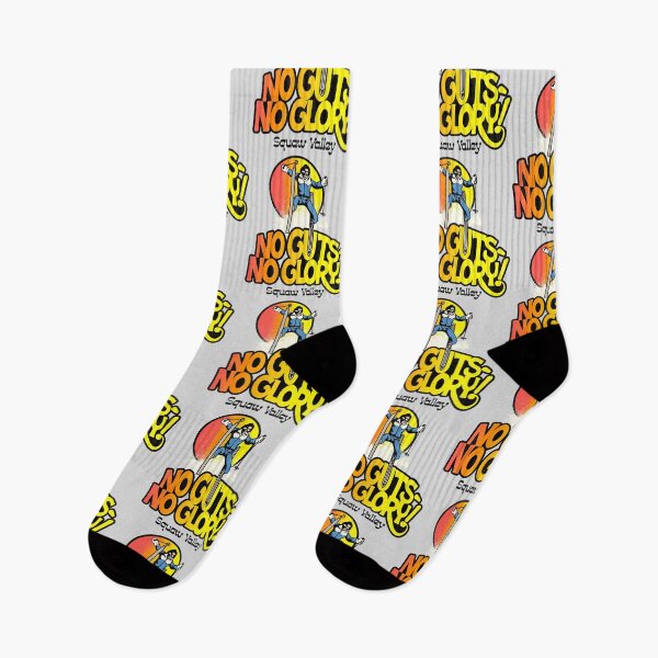 Item preview, NO GUTS NO GLORY! Retro Skiing - Hot Dog... The Movie designed and sold by ourkid.