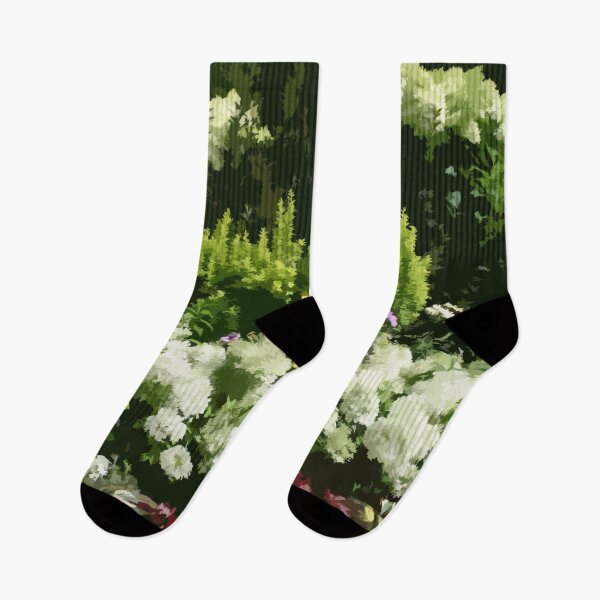 Item preview, Flowering Summer Garden Digital Painting designed and sold by amgraphics.