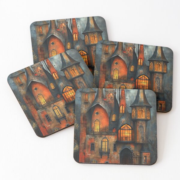 Item preview, Luminous Manor - Gothic Night Castle designed and sold by TheSillySartor.