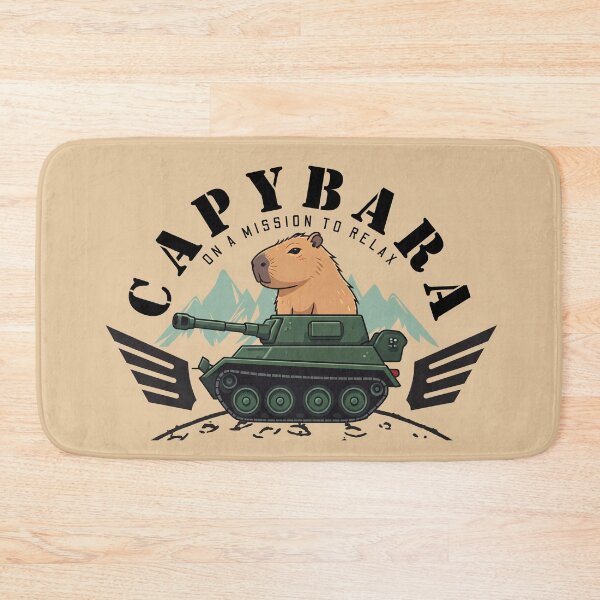Item preview, Capybara On A Mission To Relax designed and sold by The magic  Yellow bus.