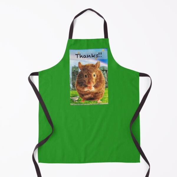 Item preview, Brown Hamster - 'Thanks!!' designed and sold by Nikki Fortuin Arts & Crafts.