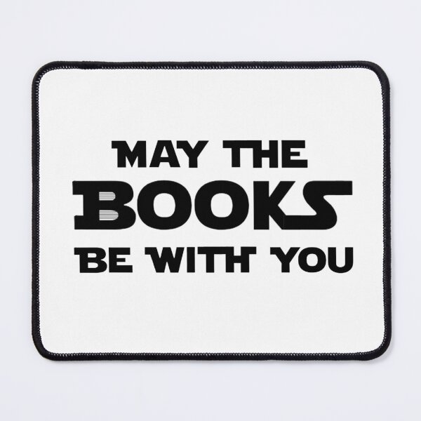 Item preview, May the Books Be With You designed and sold by weedaisy.
