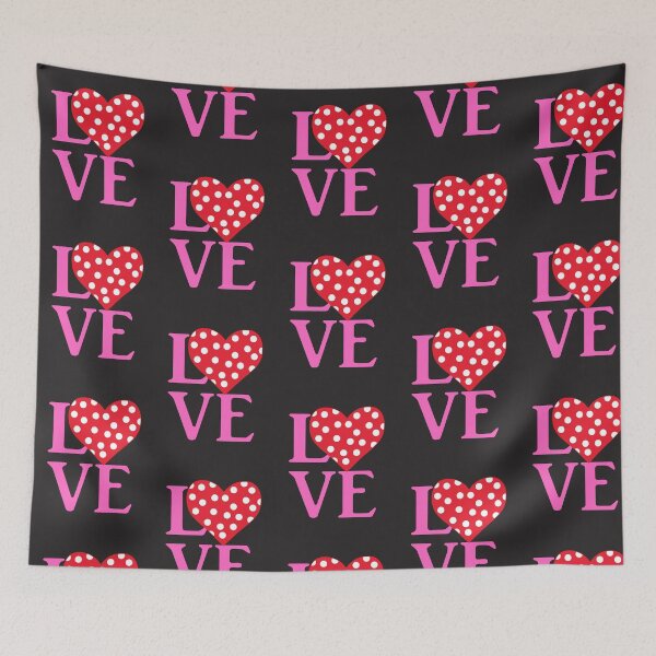Item preview, Stacked love polka dot heart designed and sold by Nathanfulks551.