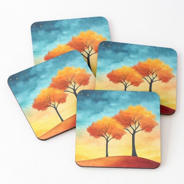 Item preview, Twilight Dance - Two Trees Under Starlight designed and sold by TheSillySartor.