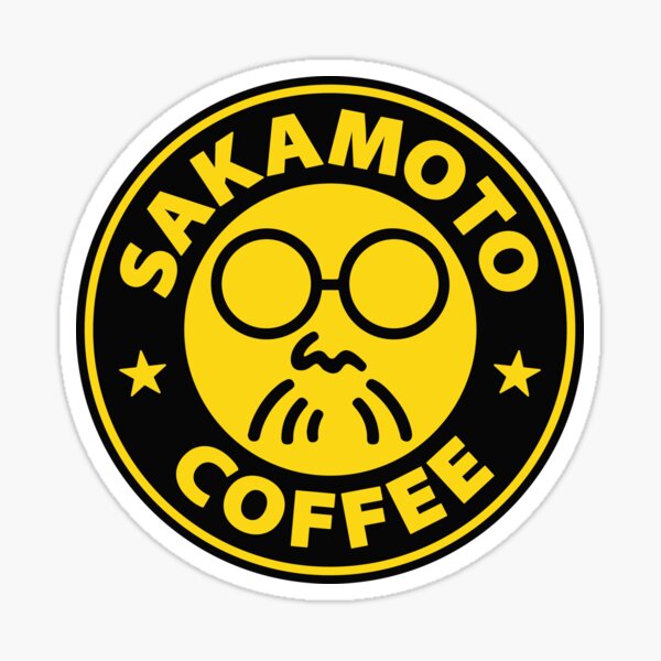 Vista previa del artículo con la obra «Copia de Sakamoto Coffee (versión negra)», diseñado y vendido por kizographer.