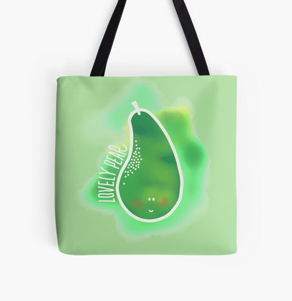 Lovely Pear All Over Print Tote Bag