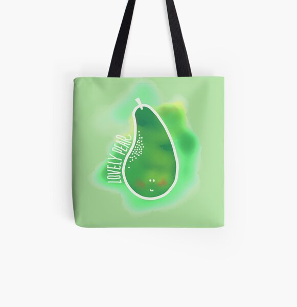 Lovely Pear All Over Print Tote Bag