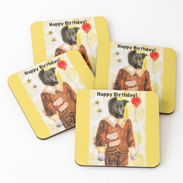 Item preview, Festive Pup - 'Birthday Dog' designed and sold by Nikki Fortuin Arts & Crafts.