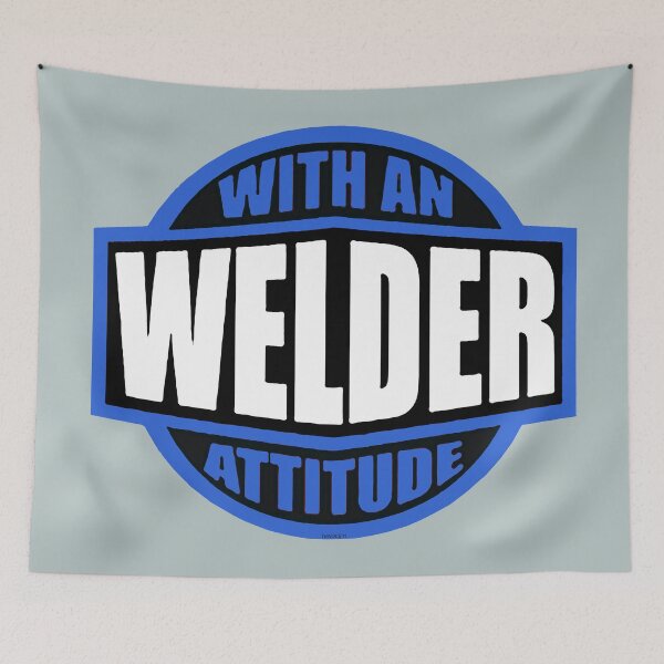 Item preview, Weld Done Blue designed and sold by Havocgirl.