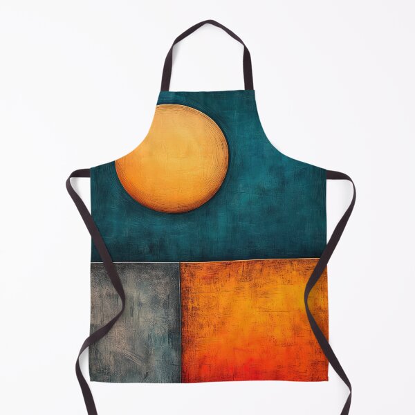 Item preview, Lunar Balance - Modern Abstract Moon Art designed and sold by TheSillySartor.