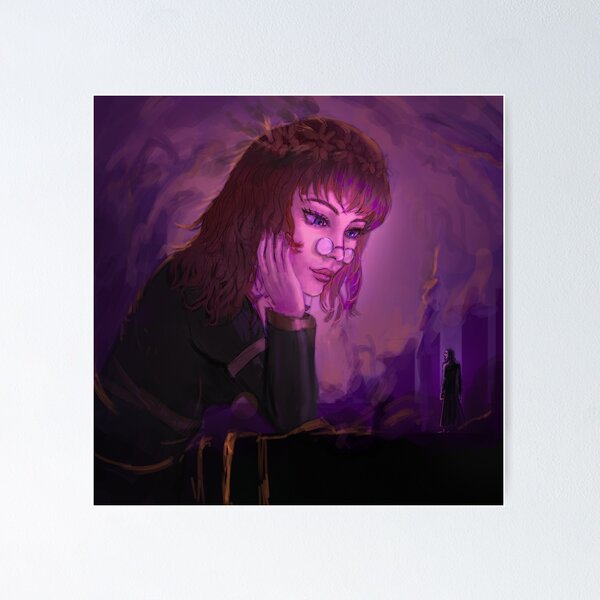 Item preview, Wizard101 Sylvia Drake Bladerunner Billboard Inspired Piece designed and sold by dadsiren.