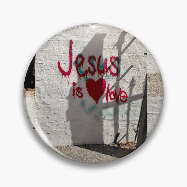 Item preview, Jesus is Love designed and sold by TruthAndThreads.