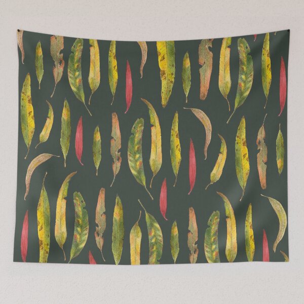 Item preview, Eucalyptus Leaves Repeat Pattern - Gum Leaves in Watercolour by Nadya Neklioudova designed and sold by Nadya Neklioudova.