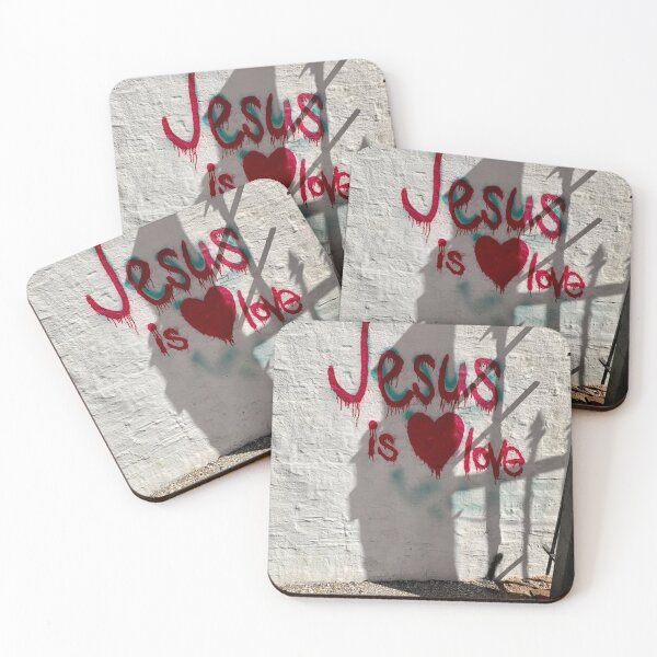 Item preview, Jesus is Love designed and sold by TruthAndThreads.