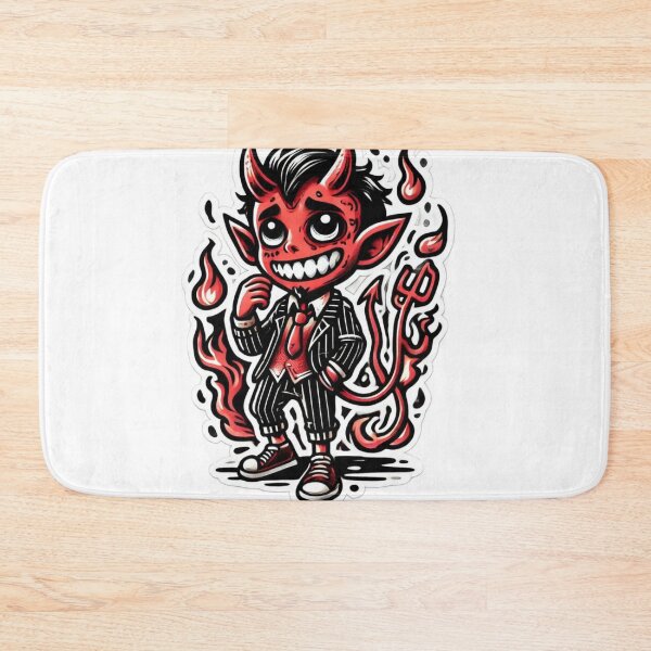 Item preview, Playful Demon in a Pinstripe Suit designed and sold by PloynaphatArt.