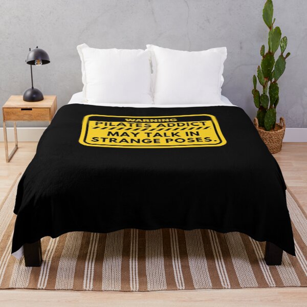 Item preview, Warning Pilates Addict I May talk In Strange Poses Pilates Lovers Humor designed and sold by MouDantArts.
