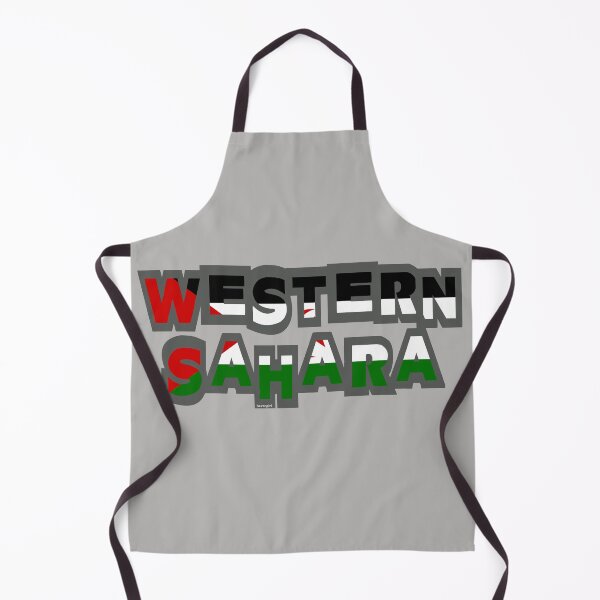 Item preview, Western Sahara Font with Flag designed and sold by Havocgirl.