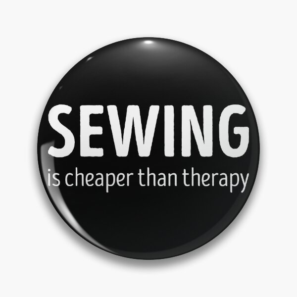 Item preview, Sewing Is Cheaper Than Therapy Funny Sewing Lover designed and sold by RareBunny.
