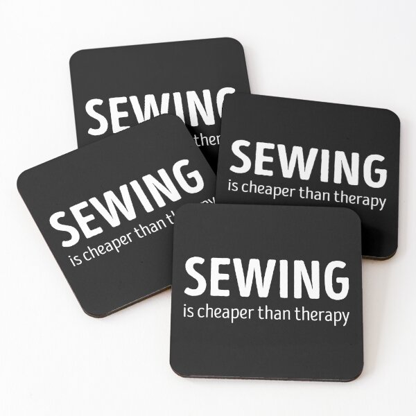Item preview, Sewing Is Cheaper Than Therapy Funny Sewing Lover designed and sold by RareBunny.