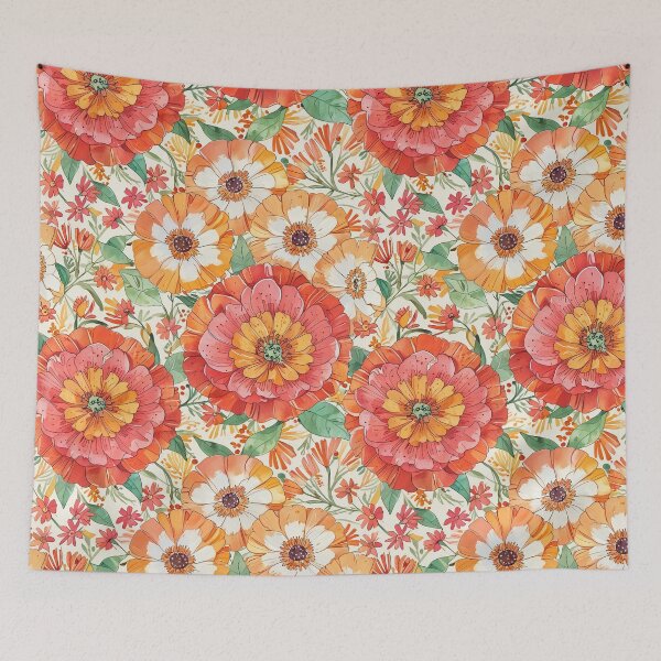 Item preview, Zinnia flower designed and sold by CoolPixels.