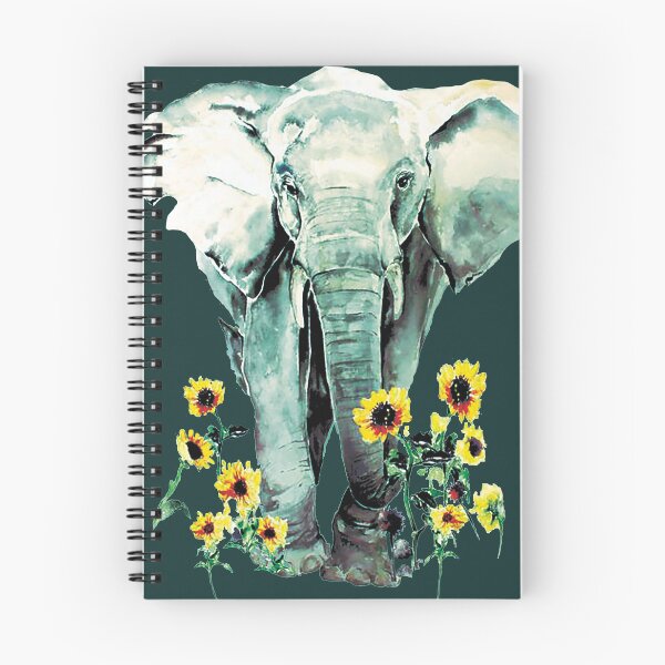 Item preview, Wild - Elephant with Sunflowers designed and sold by Stacinichole99.