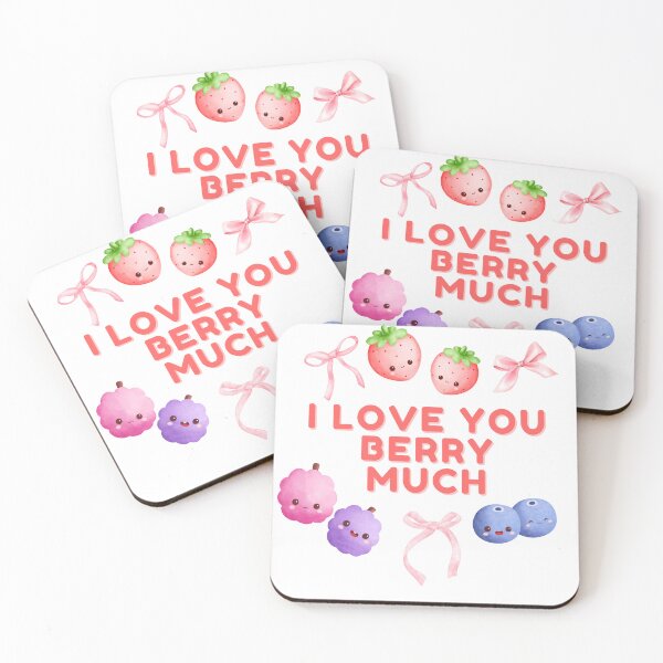 Item preview, I Love You Berry Much! designed and sold by IconMomo.