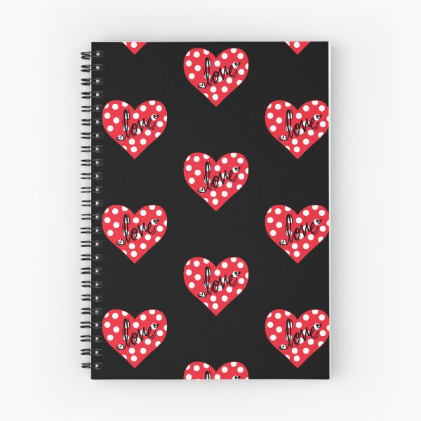Item preview, Red polka dot love heart designed and sold by Nathanfulks551.