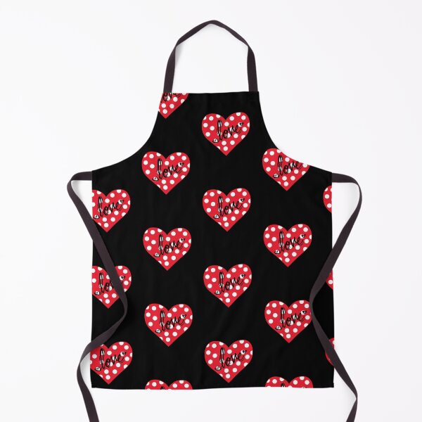 Item preview, Red polka dot love heart designed and sold by Nathanfulks551.