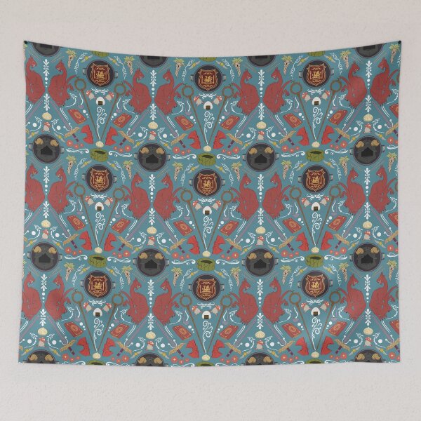 Item preview, Dungeon Food Damask designed and sold by Hailey Suits.