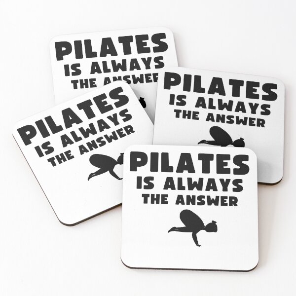 Item preview, Pilates is Always The Answer Pilates instructors Birthday Gift designed and sold by MouDantArts.
