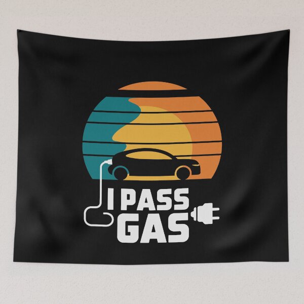 Item preview, I Pass Gas | Funny Electric Car designed and sold by tmerchtrends.