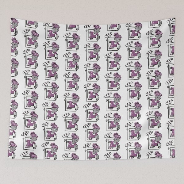 Item preview, Social media girl in purple designed and sold by jasmineberry.
