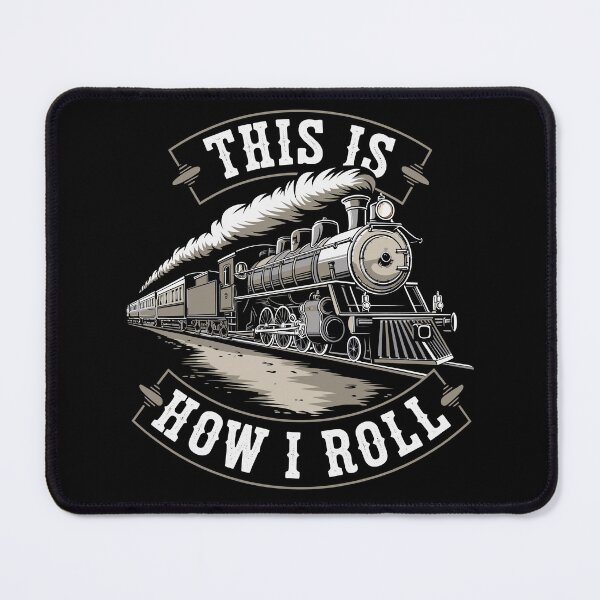Item preview, Funny Train Conductor | This Is How I Roll designed and sold by tmerchtrends.