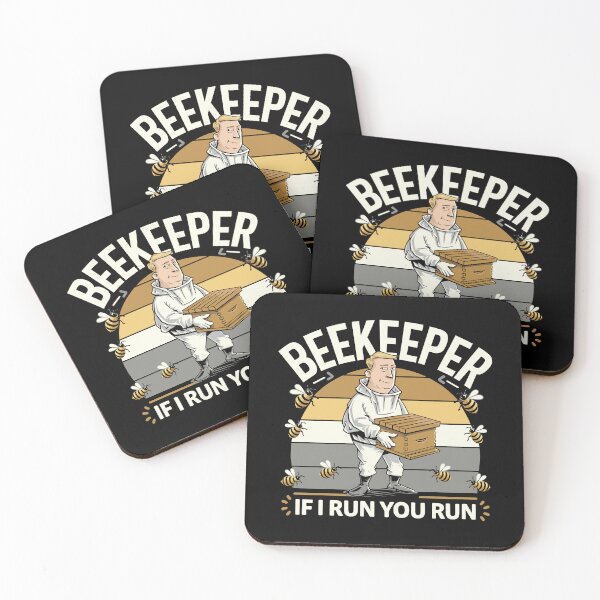 Item preview, Funny Beekeeper | If I Run You Run designed and sold by tmerchtrends.