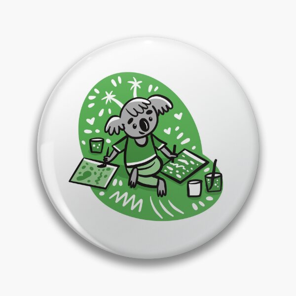 Item preview, Green koala artist designed and sold by jasmineberry.