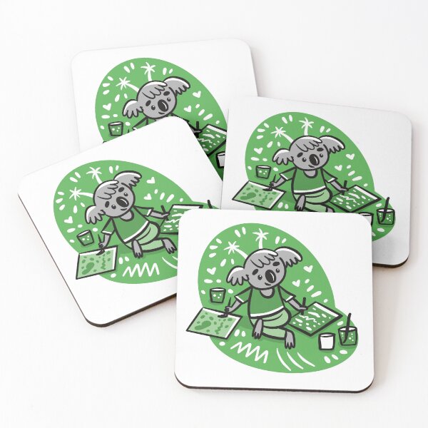 Item preview, Green koala artist designed and sold by jasmineberry.