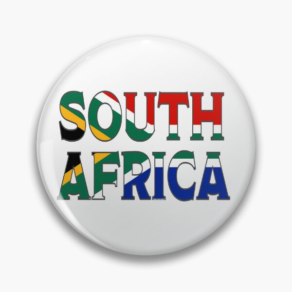 Item preview, South Africa Font with Flag of South Africa designed and sold by Havocgirl.