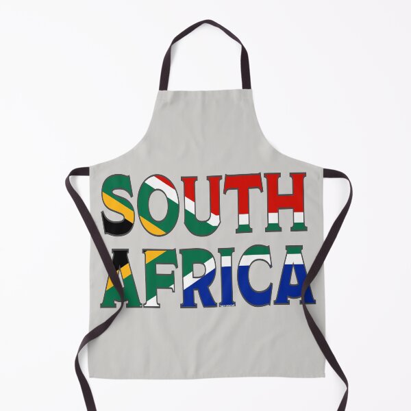 Item preview, South Africa Font with Flag of South Africa designed and sold by Havocgirl.