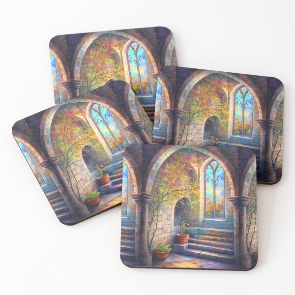 Item preview, Sacred Light - Gothic Garden Steps designed and sold by TheSillySartor.