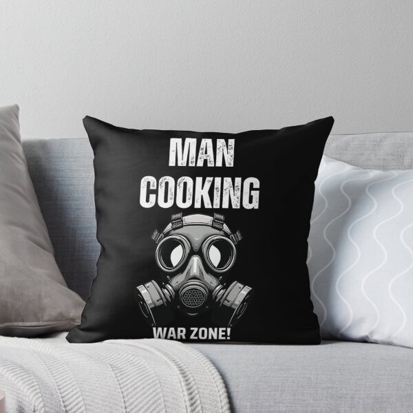 Item preview, man cooking, war zone! designed and sold by Digital Art and Funny Pets.