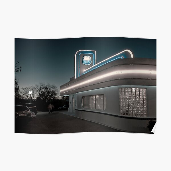 USA. New Mexico. Albuquerque. Route 66 Diner. Poster