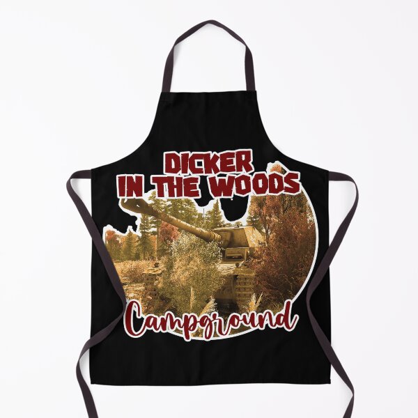 Item preview, Dicker in the woods Campground {design 2} designed and sold by BarracksWear.