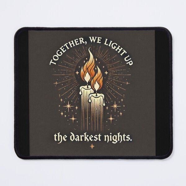 Item preview, Together, We Light Up the Dark. designed and sold by Divine Lens Art.