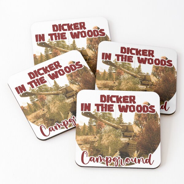 Artikelvorschau, Dicker im Wald Campingplatz {Design 1} entworfen und verkauft von BarracksWear.