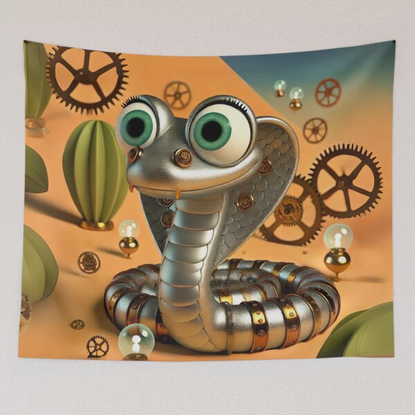 Item preview, Steampunk Saw-Scaled Viper designed and sold by Sillytoe.
