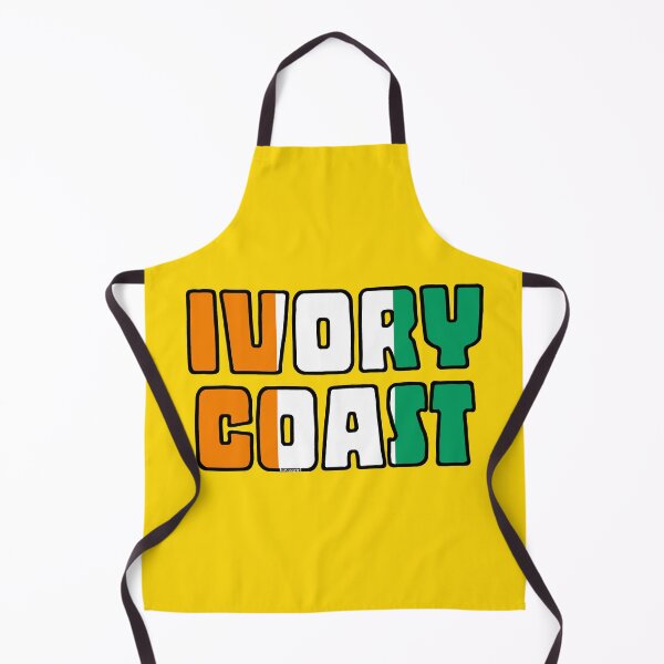 Item preview, Ivory Coast Cote de Ivoire Font with Ivorian Flag designed and sold by Havocgirl.