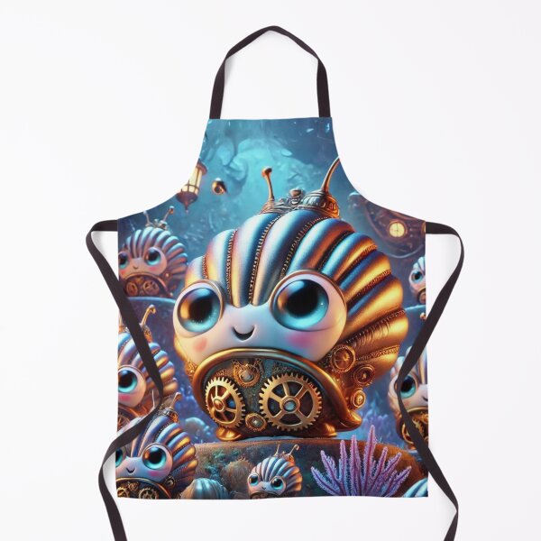 Item preview, Steampunk Scallops designed and sold by Sillytoe.