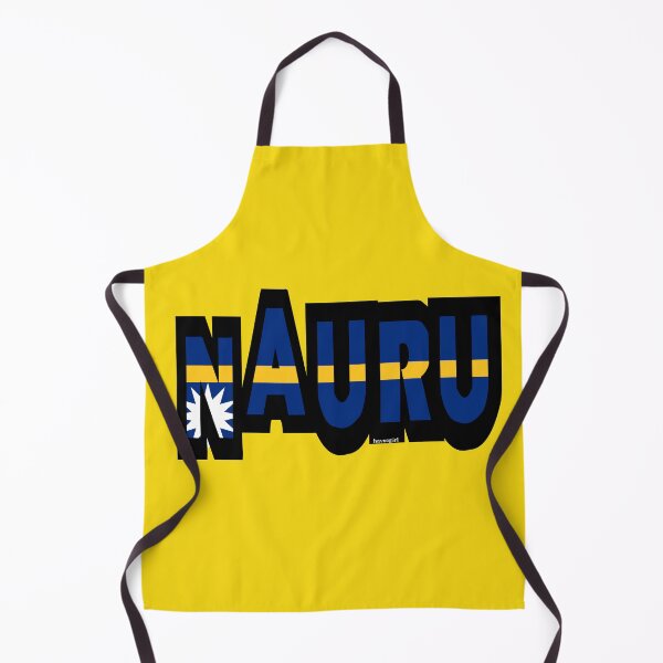 Item preview, Nauru Font with Nauruan Flag designed and sold by Havocgirl.