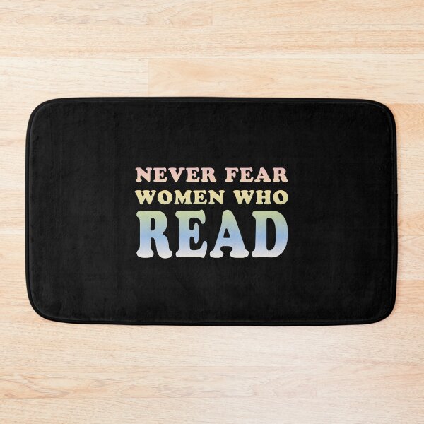 Item preview, Never fear women who READ designed and sold by jazzydevil.