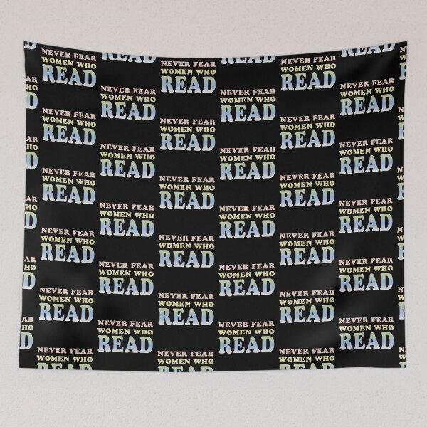 Item preview, Never fear women who READ designed and sold by jazzydevil.